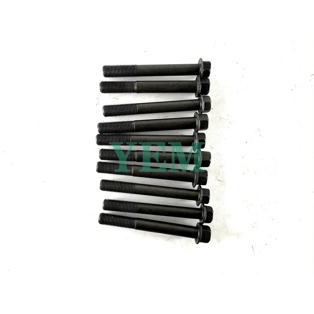 1 Set Engine Head Bolt 10pcs for Volvo D26 Diesel Engine D26 Cylinder Head Bolt