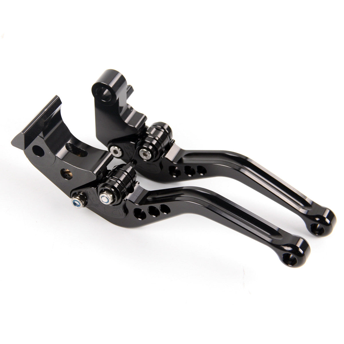 Shorty Black Brake Clutch Levers For B.M.W S1000RR (w or w/o CC) (2010-2017)