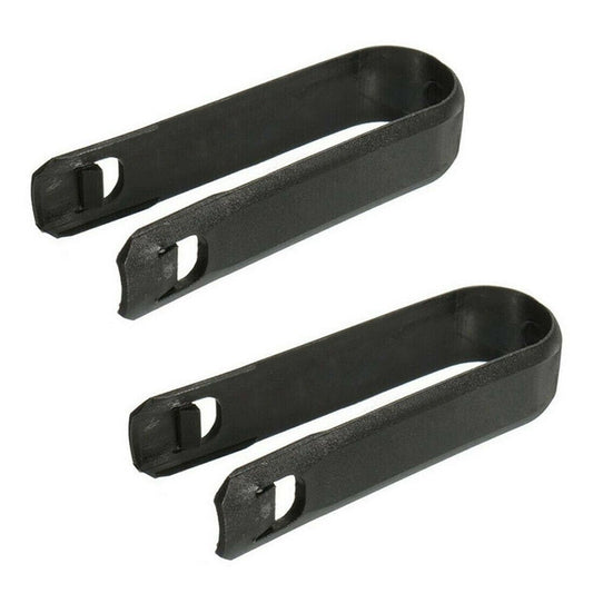 2-Piece Nylon Wheel Bolt Nut Cap Removal Tool, Black 8D0012244A, 7.6 x 1.6 cm