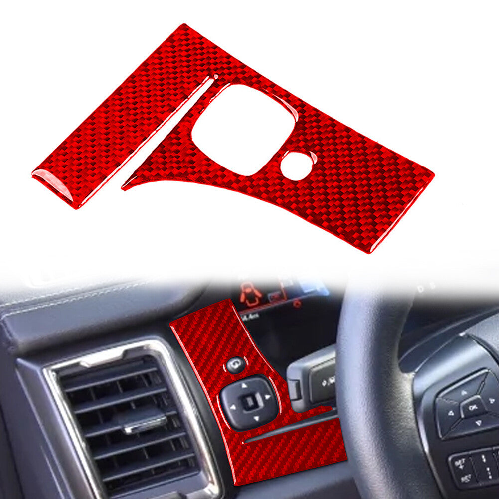Rearview Mirror Control Panel Cover Trim Strip for Ford Ranger Sport 2015-23 21