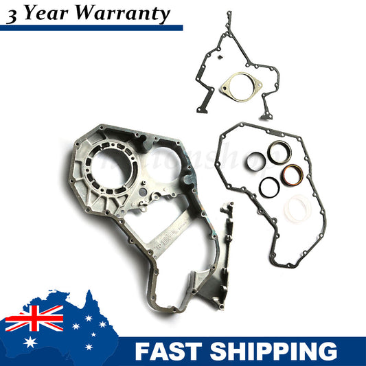 NEW Pump Front Timing Gear Case Housing 5.9 12V 6BT For 94-98 W/Gasket