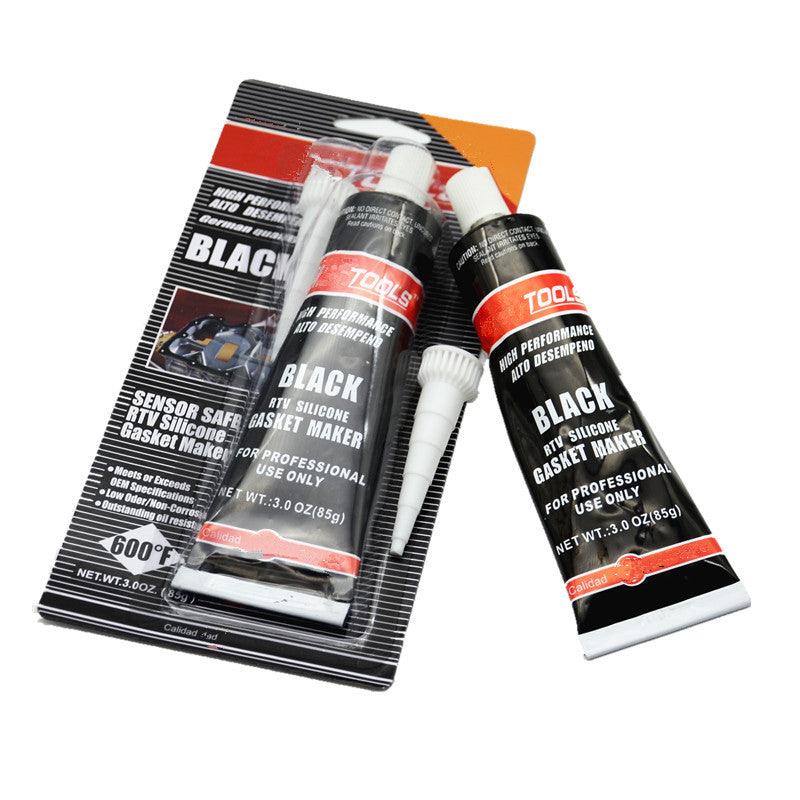 Car Engine Gasket High Temperature Silicone Sealant Rubber Moistureproof Glue BK