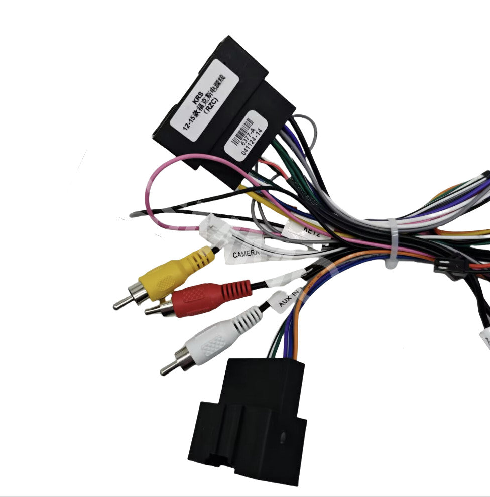16PIN Stereo Radio Power Wiring Harness Adapter Fit for Ford F150 W/ Canbus Box