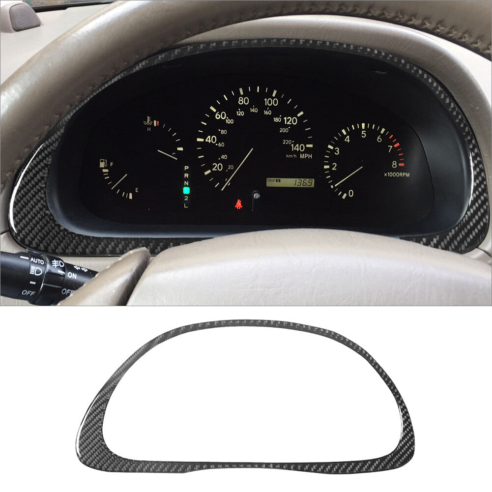 Carbon Fiber Interior Speedometer Cover Trim for Lexus RX300 1998-2003 Type A