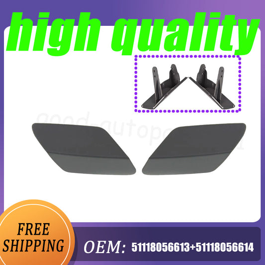 51118056613 1 pair of new headlight washer caps suitable for BMW 3S F30 F31 F35 M13-18
