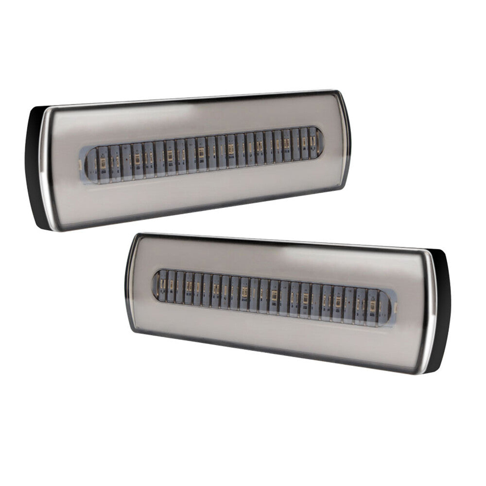 Car and truck DRL LED light bar, brake flow, turn signal, stop tail light, 12V, 40LED