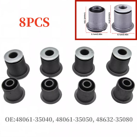Durable Front Upper Lower Control Arm Bushing Kit for Toyota Tacoma 95-04