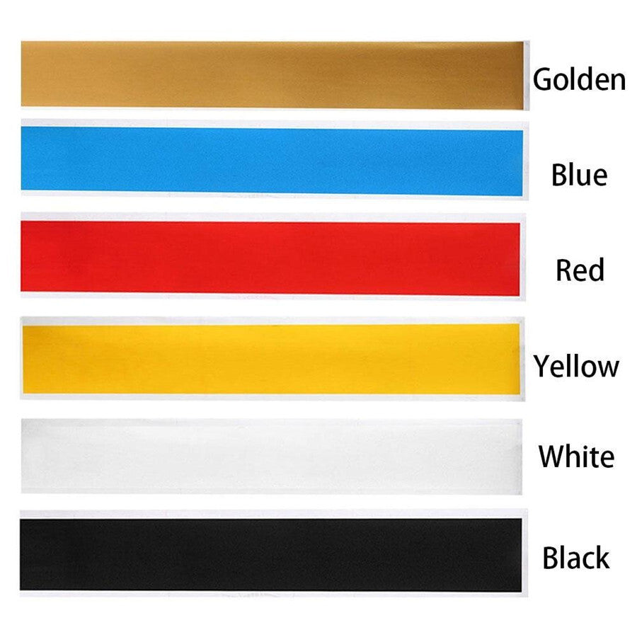 Car Vinyl Windshield Racing Stripe Reflective Sticker Window Visor Decor 6x60