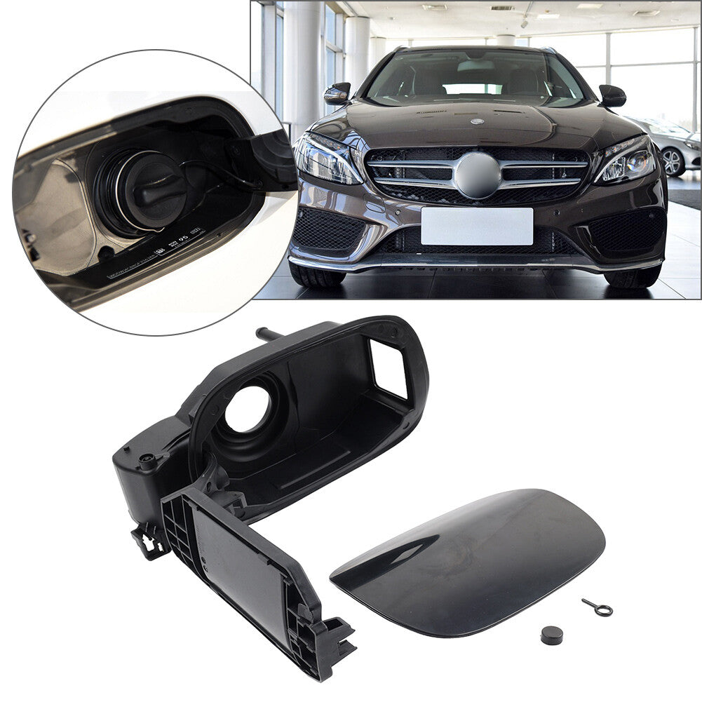 Fuel Filler Door Bracket With Cap for Mercedes-Benz C300 C400 C450 2015-19 15 17