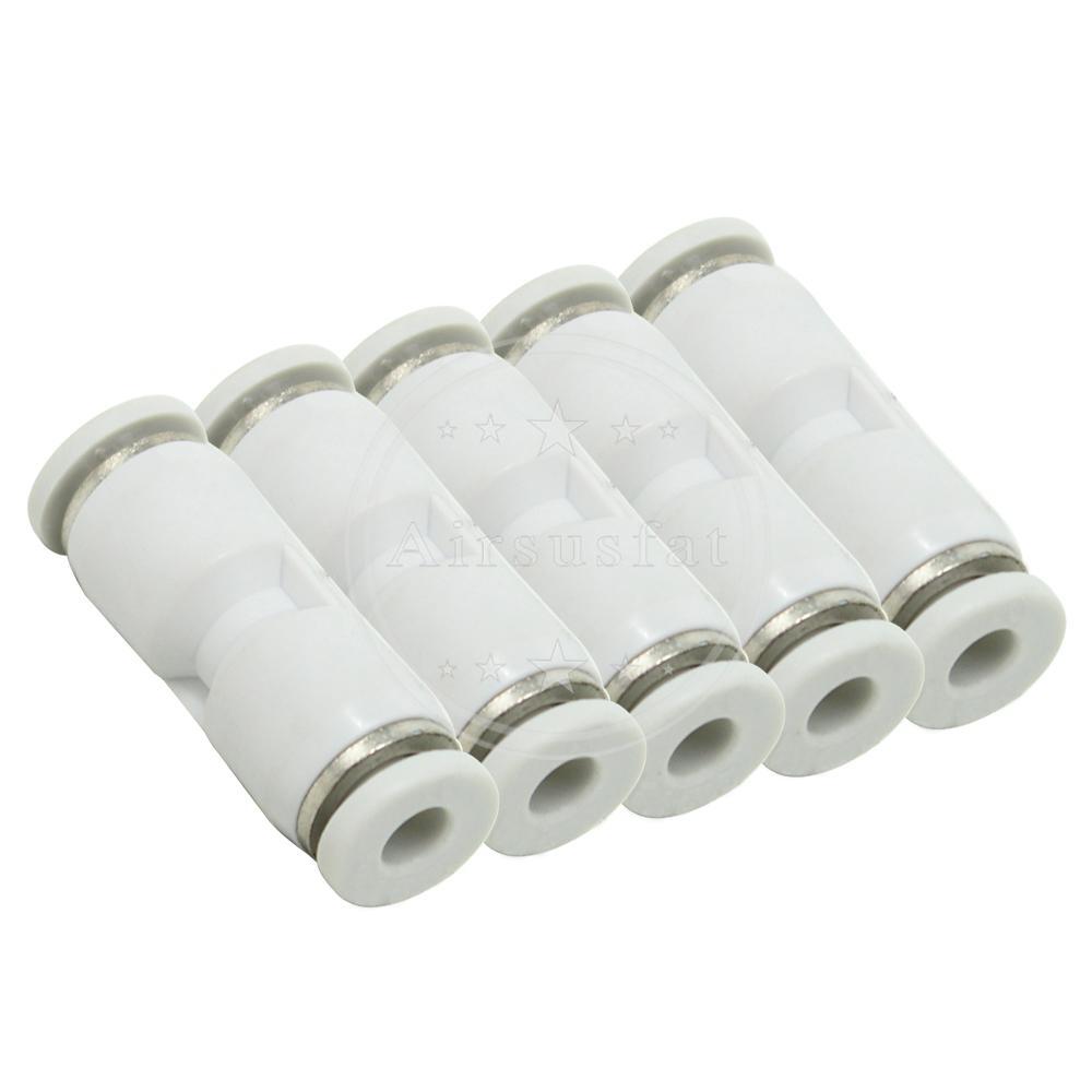 5Pc for Mercedes Suspension Air Line Hose Repair Straight Connectors 4MM TO 4MM