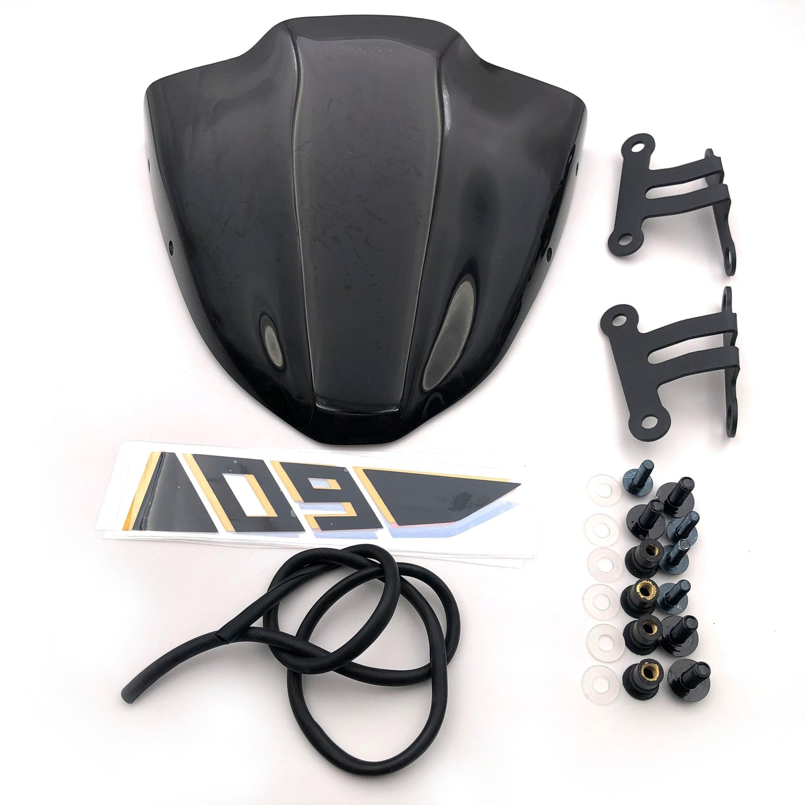 Rectifying windshield/windshield panel suitable for Yamaha MT09, FZ09, MT-09 17-2020