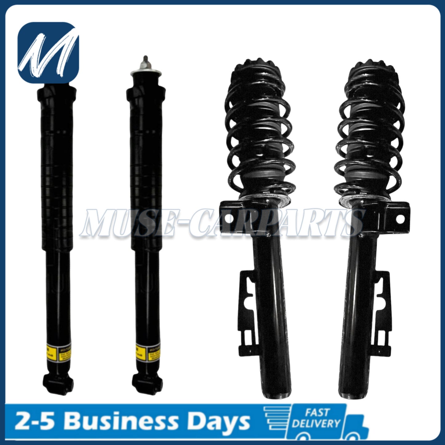 Pair Fit for Ferrari F12 Berlinetta 2013-17 Front Shock Absorber Cores w/EDC 319797