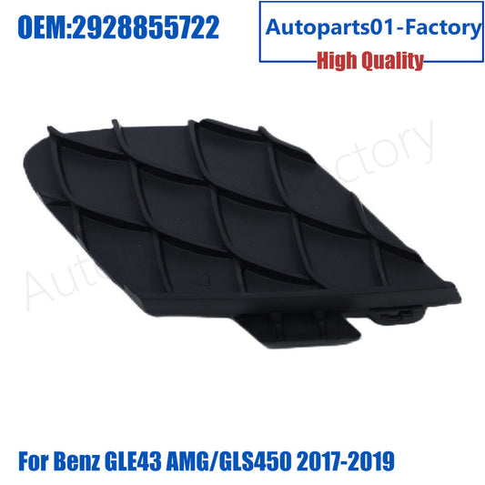 2928855722 Front Tow Hook Cover for Mercedes-Benz GLE43 AMG/GLS450 2017-2019