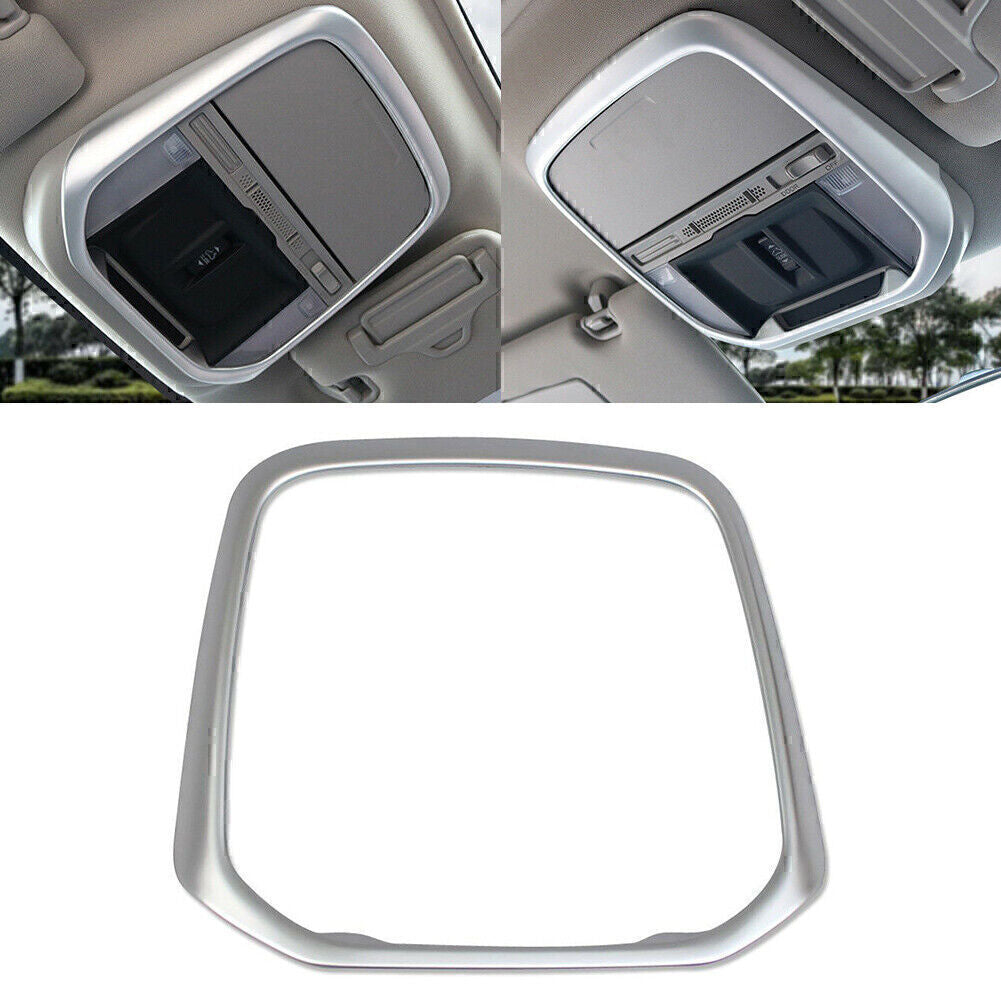 for Subaru Forester 2019 2020 Car Inner Front Reading Light Frame Trim Silver