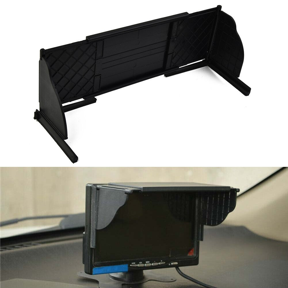 8 Inch Adjustable Car GPS Navigation Stereo Radio Cover Hood Sun Visor Sunshade