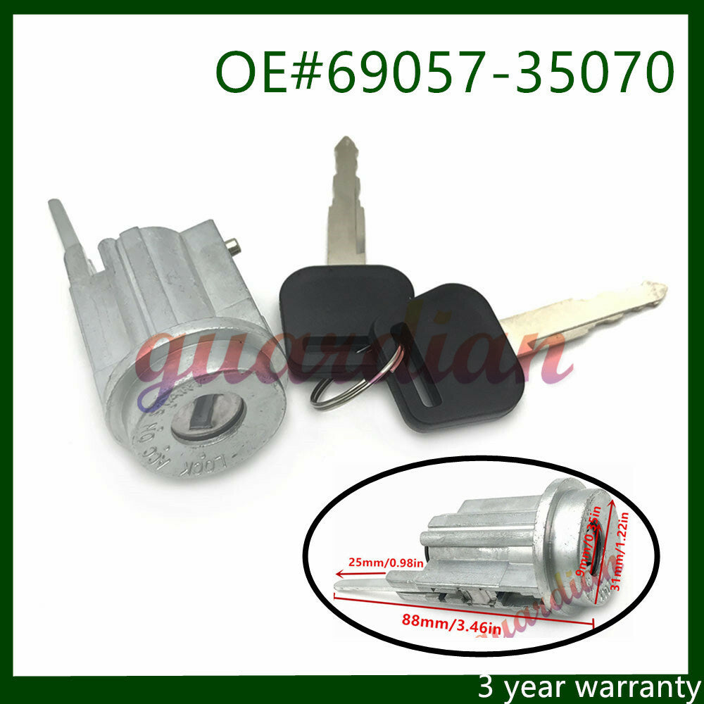 for Toyota 95-04 4Runner Tacoma Ignition Switch Lock Cylinder Keys 69057-35070