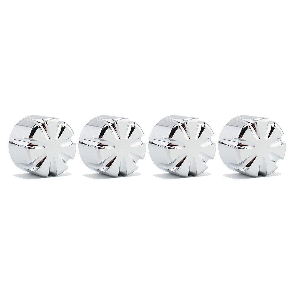 4¢ªBillet Machined Head Bolt Mutter Abdeckappe f¨¹r T120 Thruxton Scrambler Chrom
