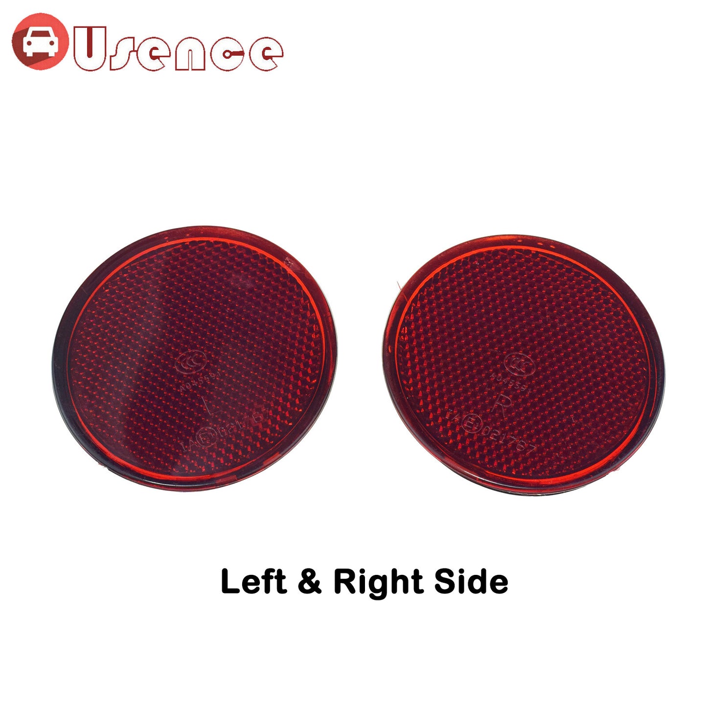 Pair Left Right Rear Tail Bumper Reflectors for Nissan Qashqai J10 2007-2013
