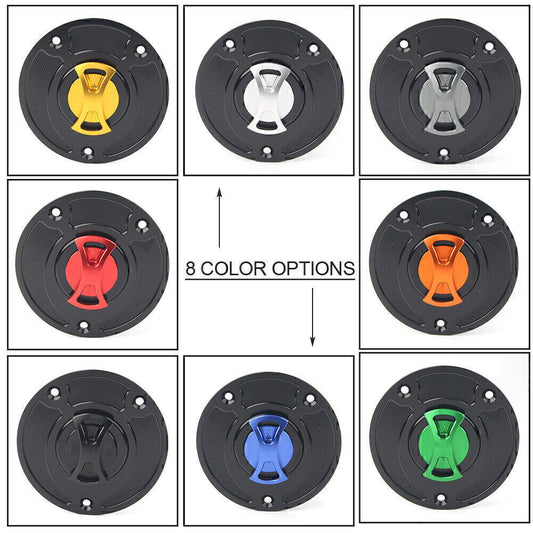 Gas Fuel Tank Cap Cover for Suzuki GSXR 600 750 1000 SV650S SV1000 GSXR 1300