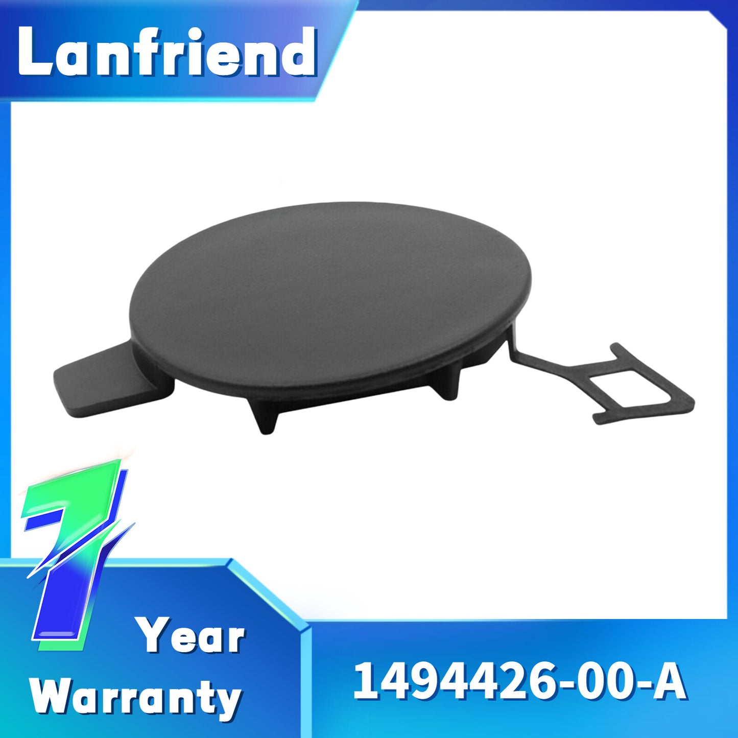 1494426-00-A NEW Rear Bumper Trailer Tow Hook Cap Cover Fit for Tesla for Model Y