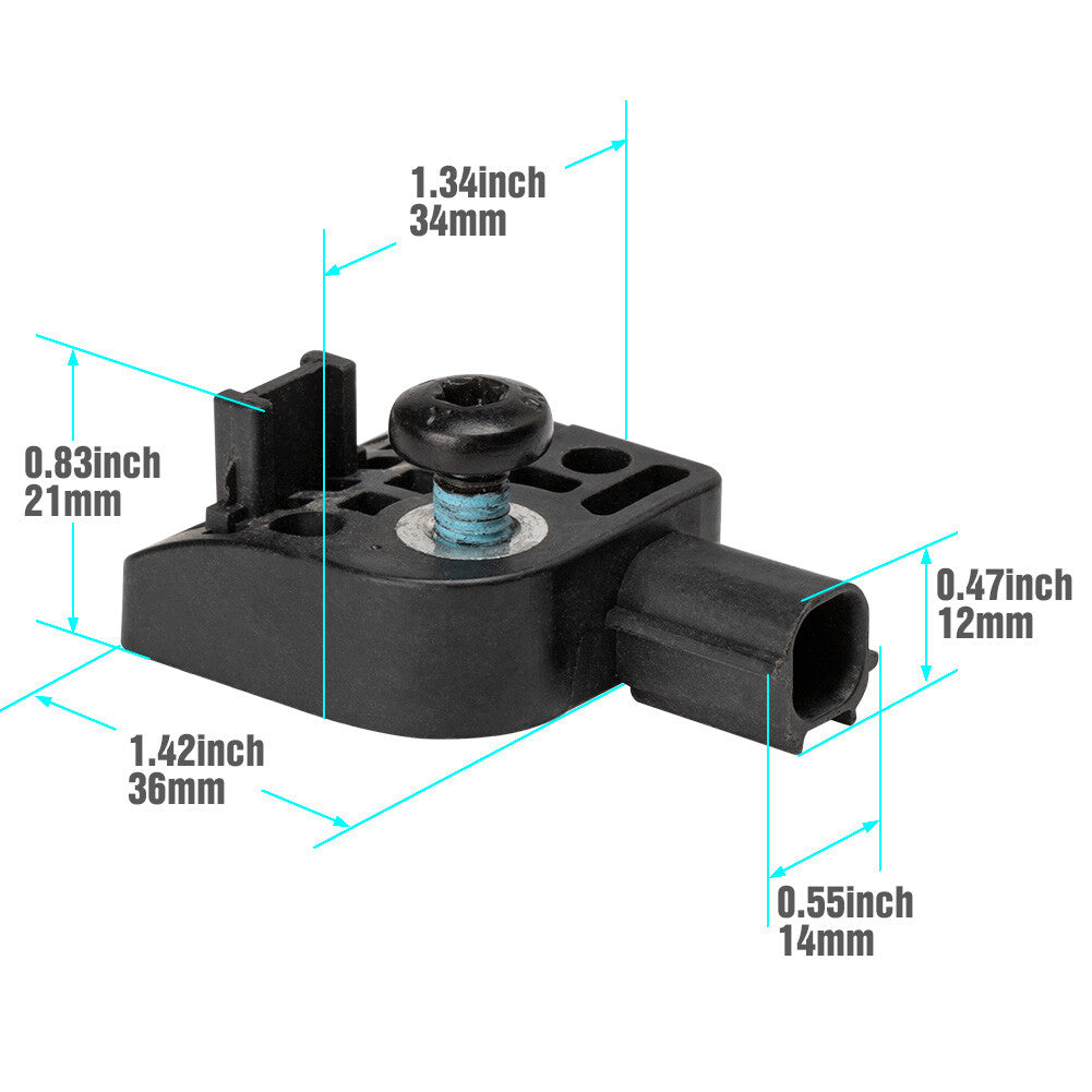 One impact sensor 13578678 is suitable for Chevrolet Silverado 1500, GMC2500, and for Buick LaCrosse.