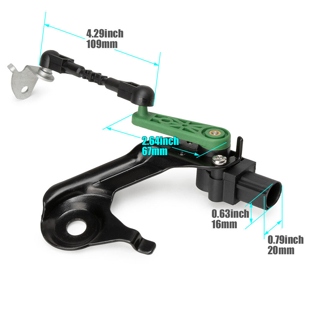 1 left rear suspension height sensor for Audi A6 2012-18 4H0941309C