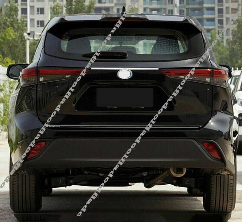 Rear Door Trunk Tailgate Upper Strip Trim Molding for Toyota Highlander 2020-23