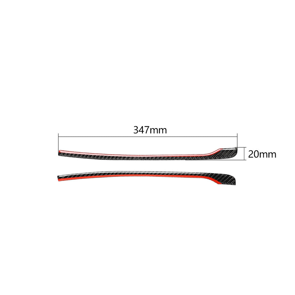 for Audi Q7 2016-2019 Carbon Fiber Rearview Mirror Anticollision Protector Cover