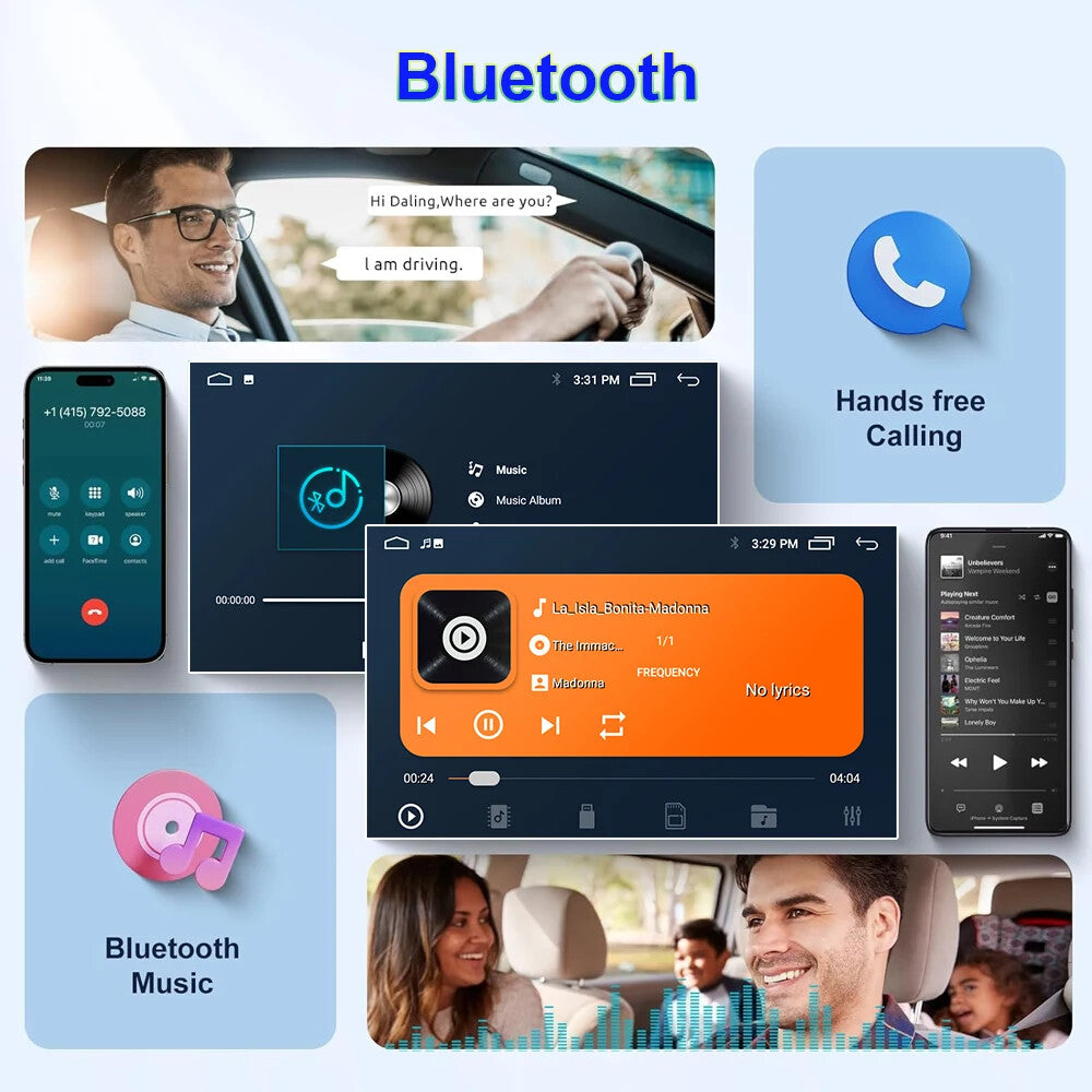 Car Radio for Fiat 500 2007-2015 Stereo Video Player Navi GPS DSP BT 4G Carplay