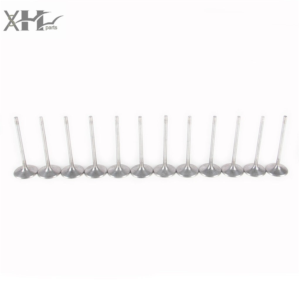 12pcs 3.5L Engine Intake Valve Kit Fit for Mercedes Benz C350 E350 GLK350 GL450