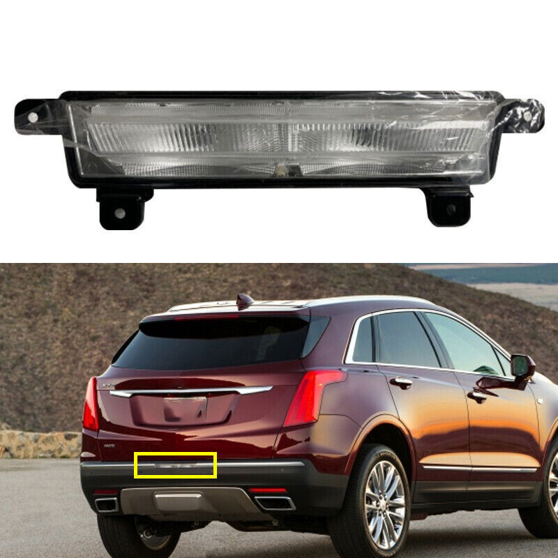 for Cadillac XT5 2017-2019 Rear Bumper Middle Marker lamp Fog Light Repair 1PCS