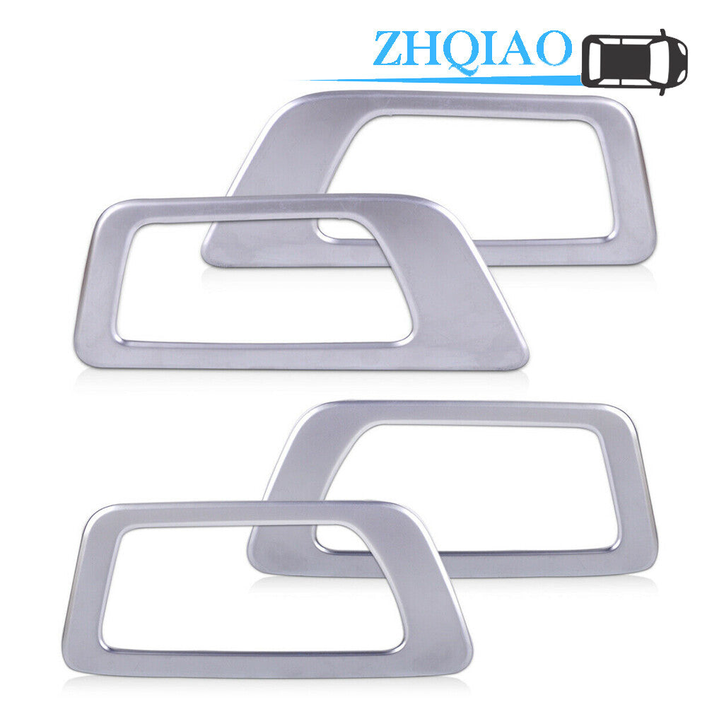 4PCS Chrome Inner Handle Bowl Frame Cover Trim Fits for Toyota Highlander 2015-2017
