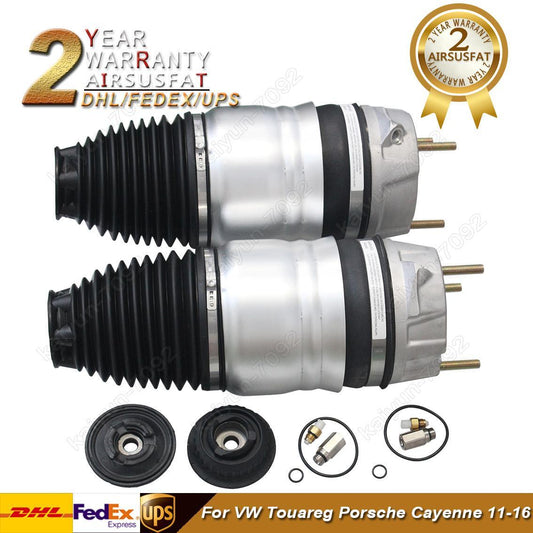 2X Front Air Suspension Spring Bags 7P6616040N For Q7 for VW Touareg for Porsche for Cayenne