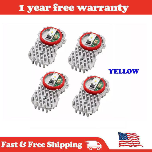 for BMW F80 M3 F82 M4 F32 4 SERIES 14-17 XENON HEADLIGHTS CSL YELLOW DRL MODULE