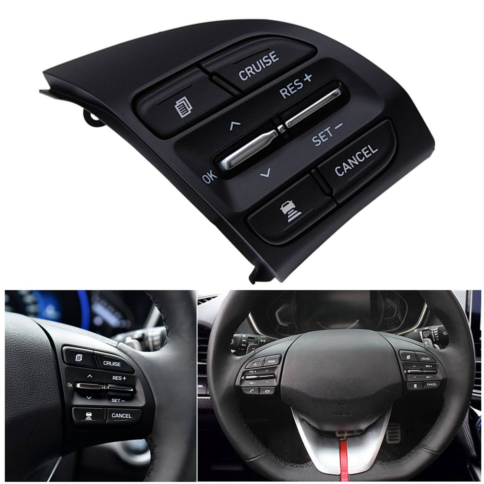 for Hyundai for Elantra 2019 for Veloster 2018 Steering Wheel Cruise Control Switch AT