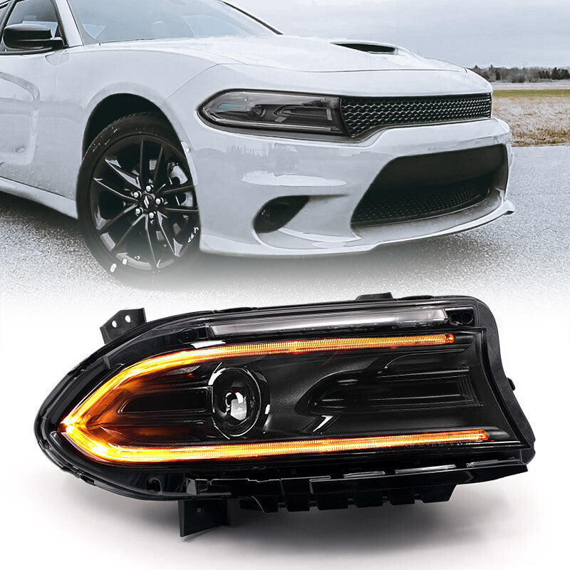 For 2022-2023 for Dodge Charger Halogen Projector Headlight Headlamp Passenger Right