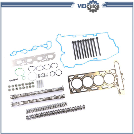 Camshaft Lifters Rockers Head Gaskets Kit for Chevrolet Impala for GMC Terrain 2.4L