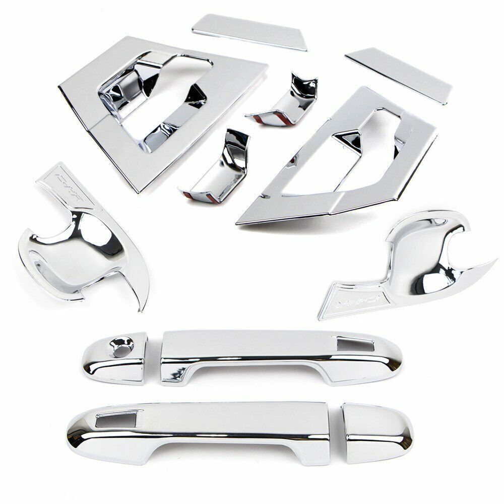 for Toyota CHR C-HR 2018-22 ABS Chrome Out Side Door Handle Bowl Cover Trim 12X