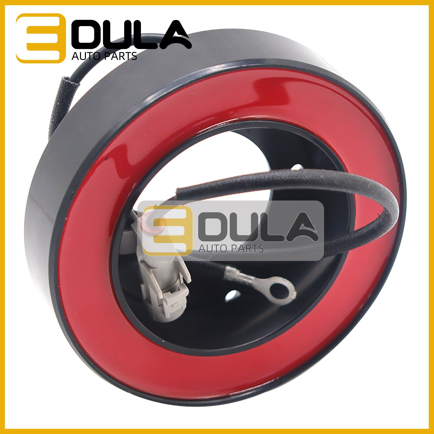 One-piece 7SBU17C AC compressor clutch coil for BMW F18, F10, F11, 523i, 528i, 530i, and 3.