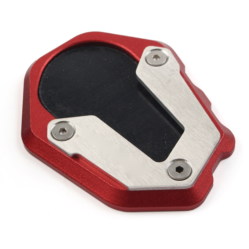 Kickstand Side Stand Enlarger Foot Sopport Pad Plate Fit for BMW F900R 2020-2024 Red
