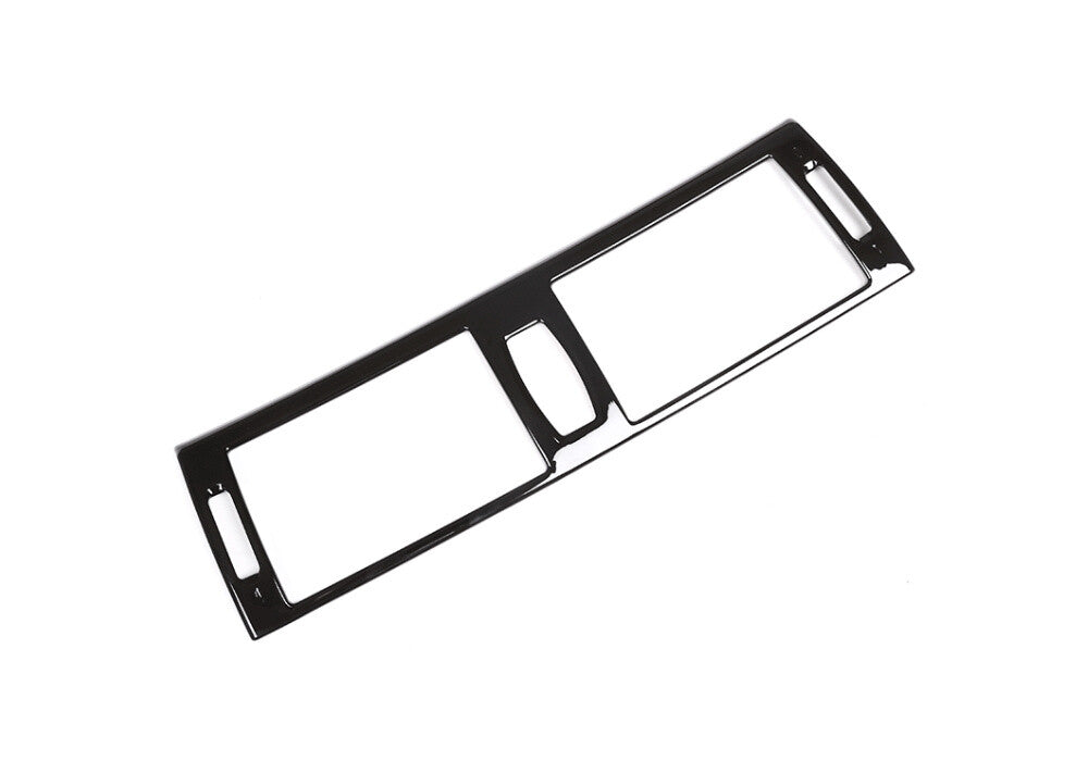 Gloss Black ABS Center Air Vent Outlet Cover Fit for BMW X5 E70 X6 E71 2008-2013