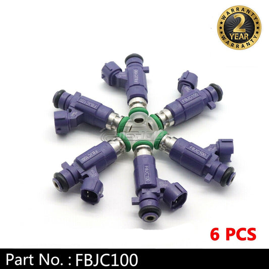 6-piece fuel injector kit suitable for Nissan 350Z, Pathfinder, for Infiniti G35 3.5L (2003-2004-)