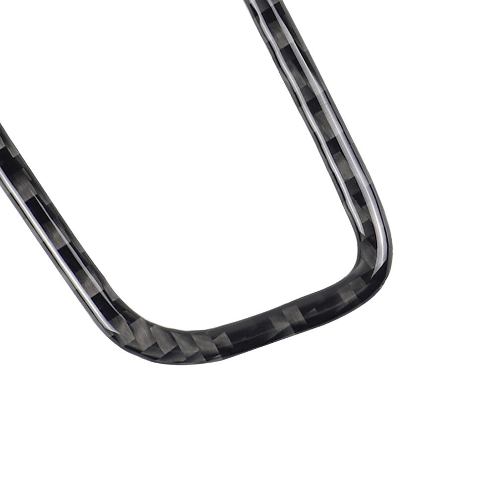 Carbon Fiber Front Center Air Vent Cover Trim Fit for Porsche Macan 2014-19