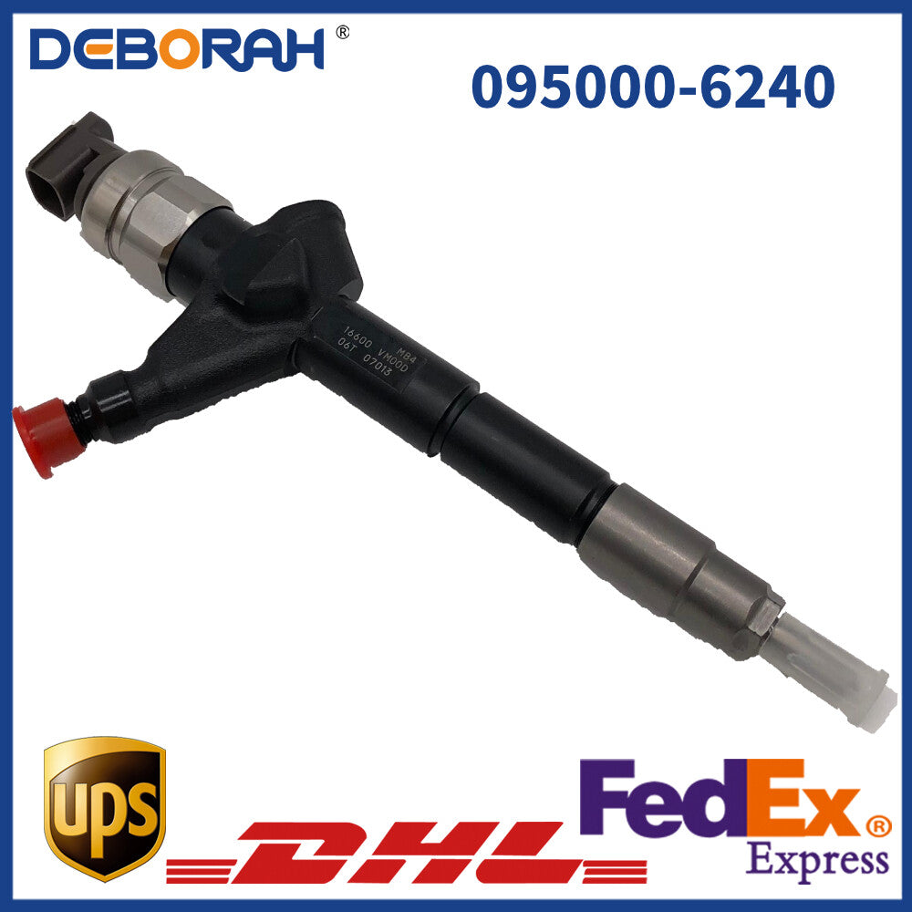 1x 16600-VM00A 095000-6240 DIESEL INJECTOR SET for NISSAN YD25 16600-VM00D