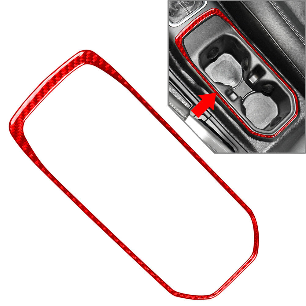 Water Cup Holder Panel Cover Trim for Jeep for Wrangler JL JLU Gladiator JT 1PCS