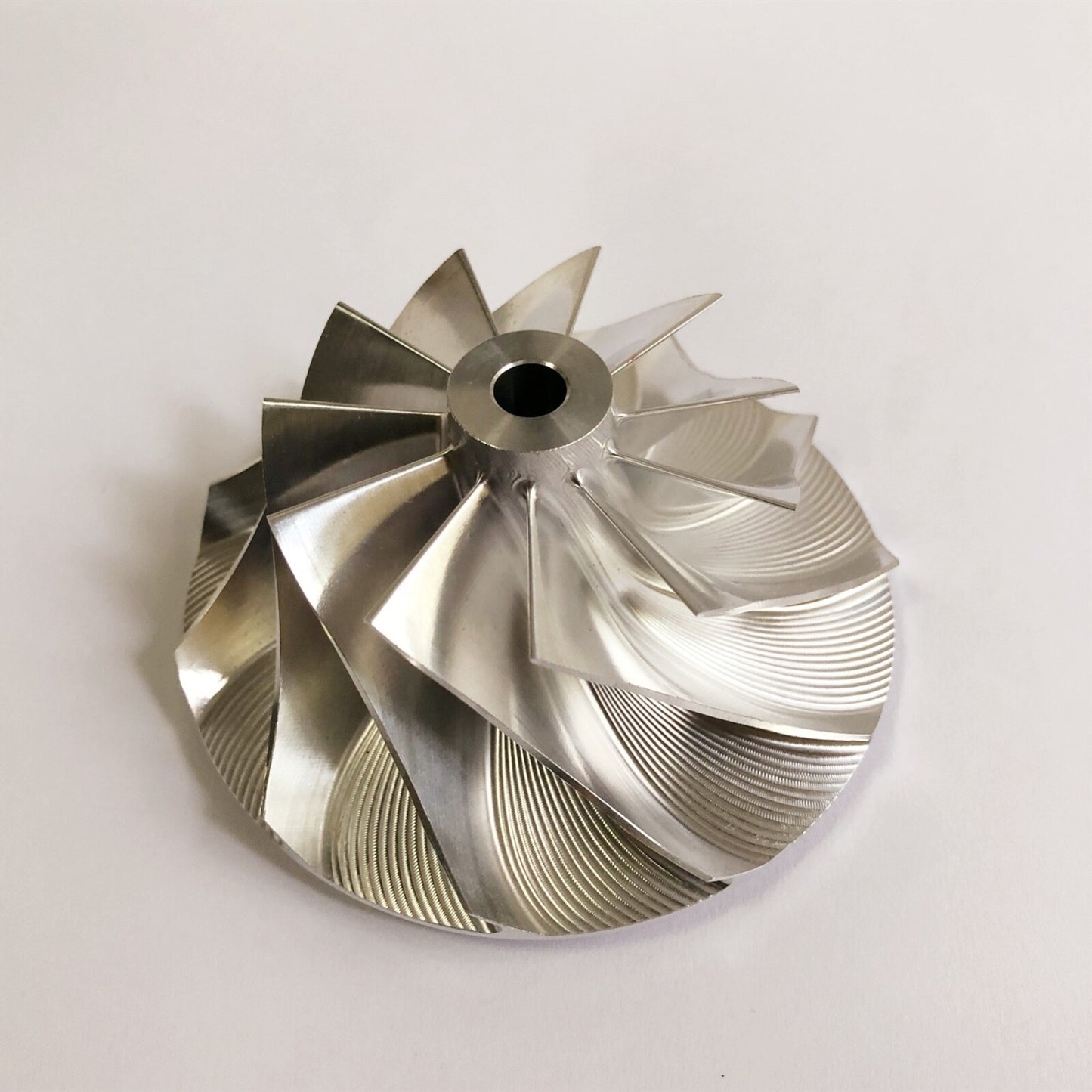 HX35 3537168 53.88/81.30 mm 11+0 Blade Turbine Blank Compressor Wheel