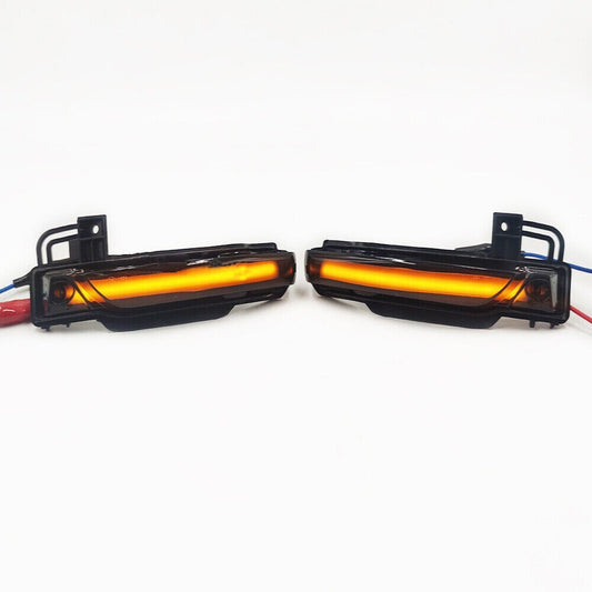 Pair Side Mirror Lamp Dynamic Turn Signal Fit for Dodge Durango SRT Hellcat 2021