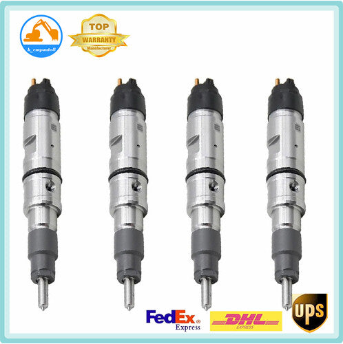 4PCS for Renault Engine DXi 5 DXi 5160 Truck Midlum Fuel Injector 0445120074
