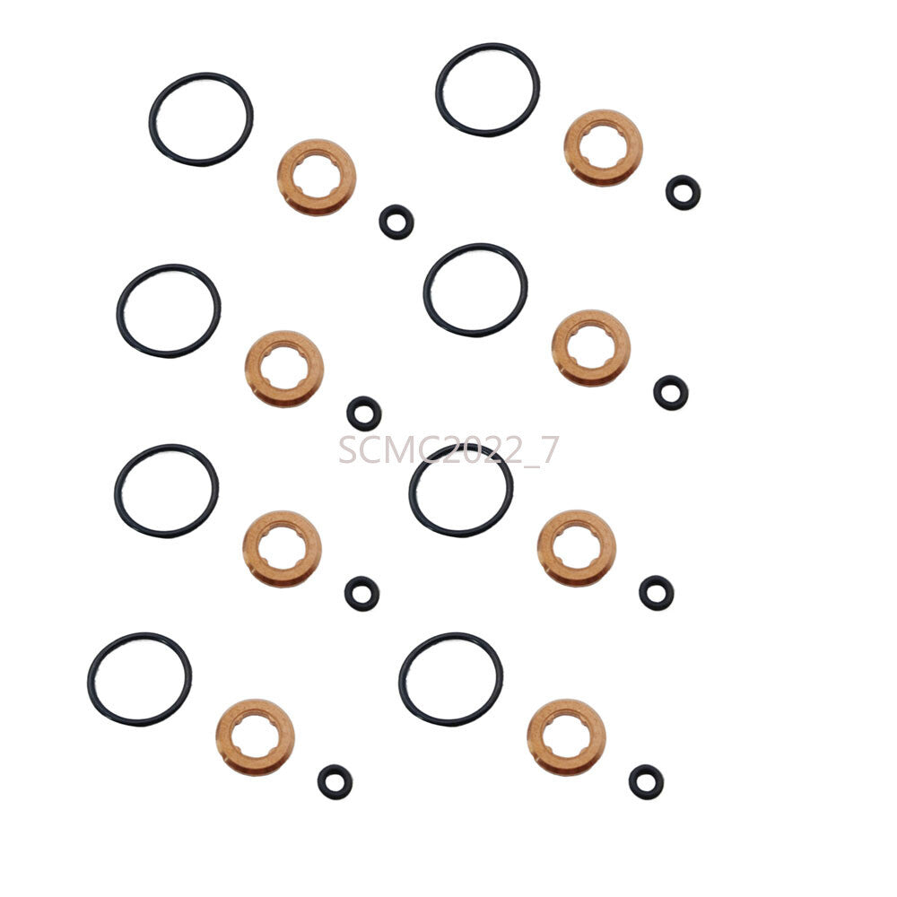 8X Injector Nozzle Seal Gasket Kit For 4.0 4.2 TDI for AUDI for A8 Q7 Q8 for VW 059130519B