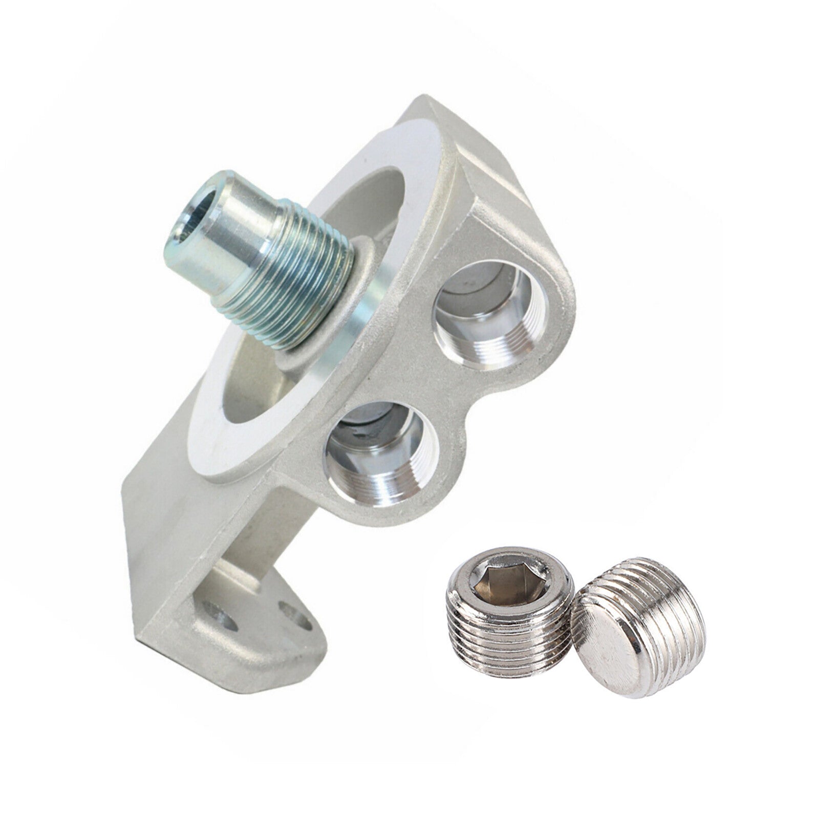 Easy instal Diesel Fuel Filter Remote Mount Base For CAT 1R-0749 1R-0750 24770